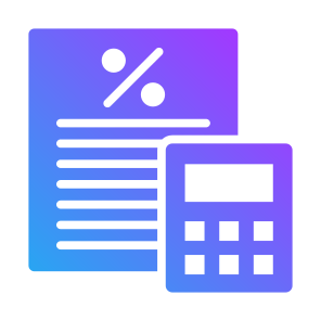 Tax, Calculations, Financial Report, Document, Financial Statement icon