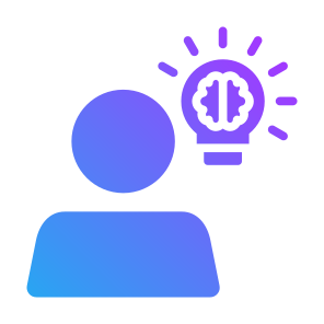 Founder, Smart, Idea, Innovation, Problem Solving icon