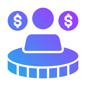 Investor, Capital, Money, Venture, People  icon