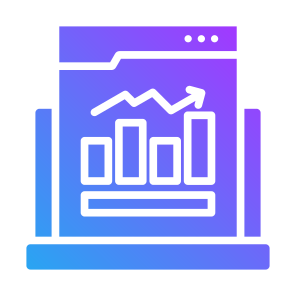 Bar Chart, Computer, Diagram, Statistics, Growth, Ecommerce icon