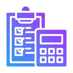 Budget, Checklist, Calculator, Clipboard, Spending, Shopping icon