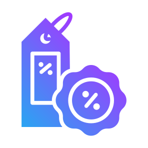 Discount, Price, Percentage, Shopping, Black Friday, Ecommerce icon