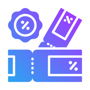 Discount,  Price, Percentage, Ticket, Coupon, Shopping icon