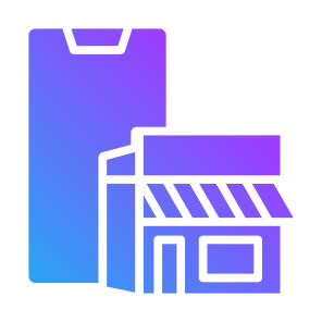 Online Store, Mobile Phone, Product, Purchase, Online Shopping, Ecommerce icon