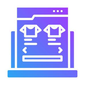 Online Store, Online Shopping, Commerce,  Ecommerce, Website icon