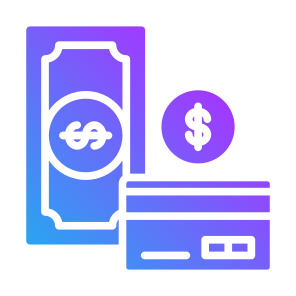 Payment Method, Money, Cash, Currency, Credit Card icon