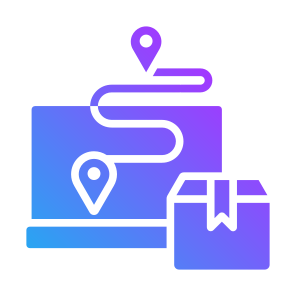 Shipment, Location, Delivery, Map Location, Online Tracking, Shipping icon