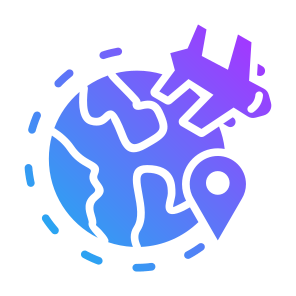 Worldwide Shipping, Plane, Global, Shipment, Shipping And Delivery, Ecommerce icon