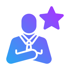 Leadership, Group, Team, Leader, Star icon