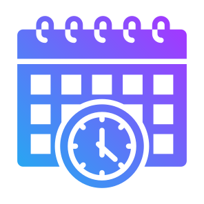 Schedule, Time, Calendar, Deadline, Estimate icon