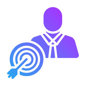 Target, User, Goal, Success, Mission icon