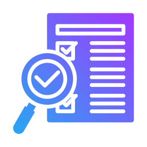 Audit, Inspection, Check, Document, Analysis, File icon