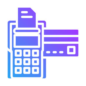 Billing Machine, Pay Card, Pos Terminal, Debit Card, Credit Card, Payment  icon