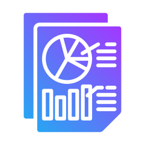Business Report, Document, Business, Report, Pie Chart, File icon