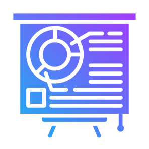 Data Presentation, Data, Presentation, Analyst, Report, Data Visualization   icon