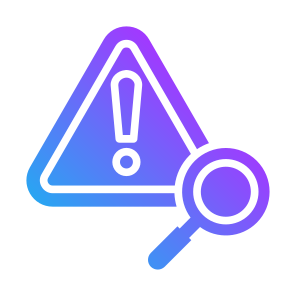 Risk, Analysis, Identify, Diagnosis, Identity, Search  icon