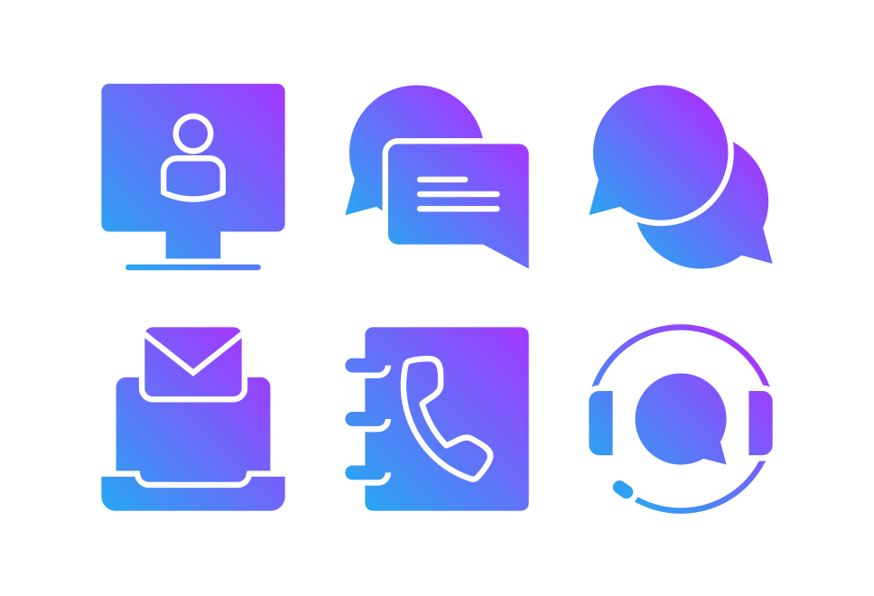 contact us Large Set Preview