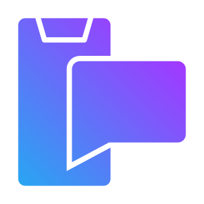 Phone Message, Mobile Message, Mobile Phone, Communications, Chat, Smartphone, Message, Cellphone  icon