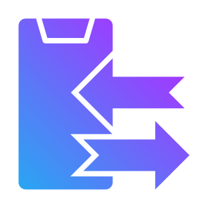 Phone Transfer, Transfer, Electronics, Smartphone, Phone, Mobile Data Transfer, Phone Transfer icon