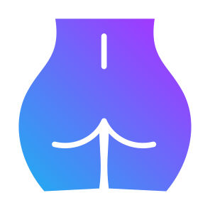 Buttocks, Female, Butt, Ass, Booty  icon