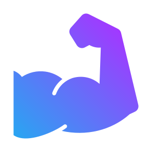 Muscle, Stronger, Arm, Fitness, Gym icon