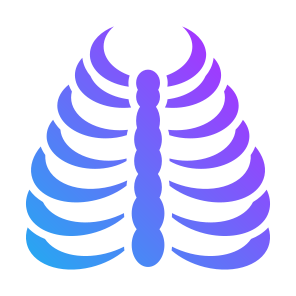 Rib Cage, Bones, Body Part, Skeleton, Human Body  icon
