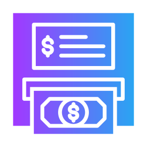 Atm Machine, Cash Withdrawal, Bank, Atm, Withdraw, Money  icon
