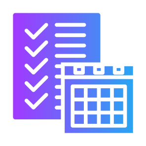 Daily Tasks, Tasks, Schedule, To Do List, Planning, Checklist   icon