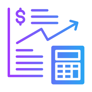 Financial Calculation, Financial, Calculation, Profit, Growth, Report   icon