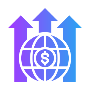 Global Growth, Sales, Global, Growth, Trade, Stock Market    icon