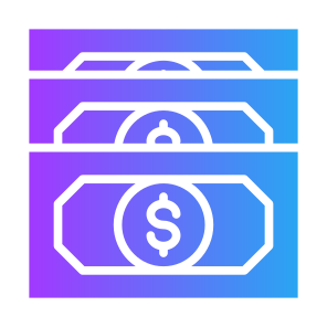 Money Stack, Cash, Money, Banknotes, Currency, Finances icon