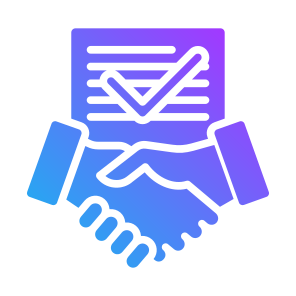 Contract Agreement, Contract, Agreement, Negotiate, Accepted, Document icon