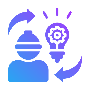 Creative Worker, Creative, Worker, Skill, Smart, Idea icon