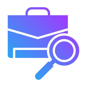 Job Search, Job, Search, Portfolio, Job Seeker, Recruitment icon