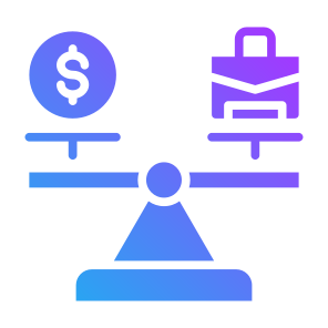 Job Stability, Job, Stability, Balance, Income icon