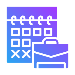 Leave Work, Leave, Work, Holiday, Time And Date, Labour Day icon