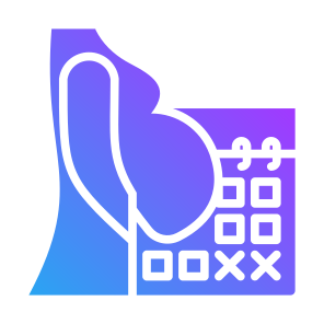 Maternity Leave, Maternity, Leave, Calendar, Parental, Time And Date icon