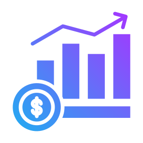 Business Growth, Process, Investment, Profit, Statistics icon