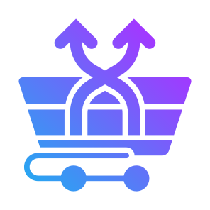 Cross Selling, Cross, Purchase, Sell, Shopping Cart icon