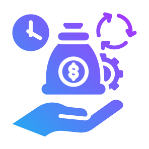 Efficiency, Time, Management, Process, Cost icon