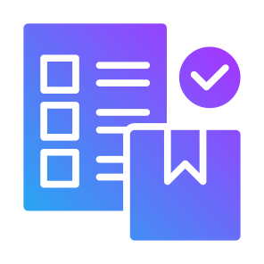 Inventory, Stock, Planning,  Checklist, Box icon