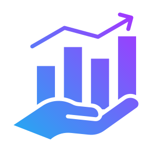 Investment, Money, Growth, Profit, Salary icon