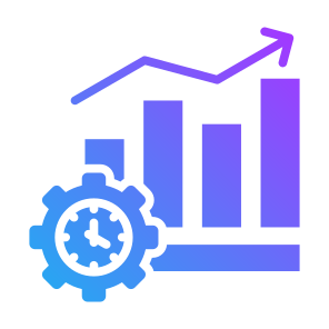 Productivity,  Increase, Timetable, Growth, Efficiency icon