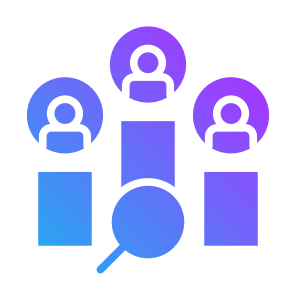 Competitive Analysis, People, Marketing, Research, Competitor icon