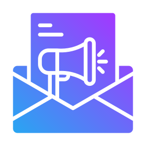 Email Marketing, Marketing, Communications, Advertising, Promotion icon