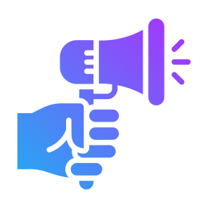 Loudspeaker, Hand, Communications, Loudspeaker, Call To Action icon