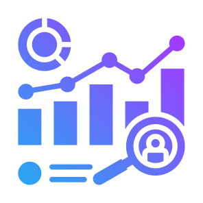 Metrics, Chart, Statistics, Marketing, Analysis icon