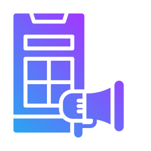 Mobile Marketing, Phone, Marketing, Promotion, Online Advertising icon