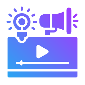 Video Marketing, Marketing, Social Campaign, Digital Campaign, Video icon
