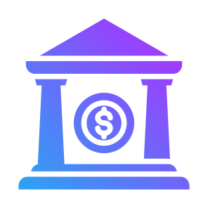 Bank, Building, Finance, Savings, Money icon